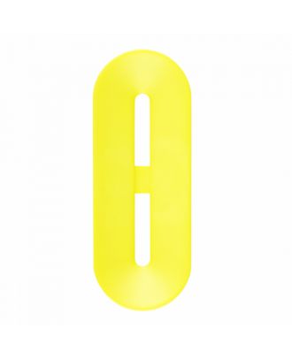 Polyamidknopf Knebelform 2 Löcher - Größe: 30mm - Farbe: gelb - Art.-Nr.: 386810