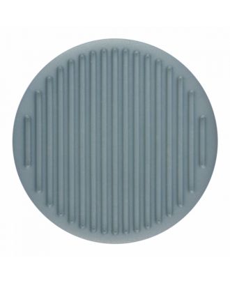 Polyamidknopf rund mit feiner Oberflächenstruktur und Öse  - Größe: 25mm - Farbe: blau - Art.-Nr.: 346815