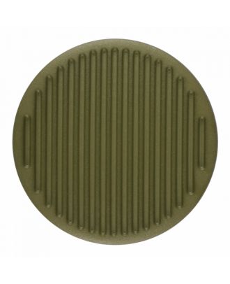 Polyamidknopf rund mit feiner Oberflächenstruktur und Öse  - Größe: 20mm - Farbe: hellgrün - Art.-Nr.: 316807