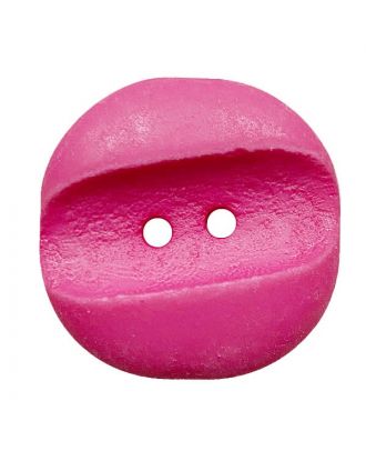 Polyamidknopf quadratisch im "Vintage Look" mit 2 Löchern - Größe:  23mm - Farbe: pink - ArtNr.: 343016