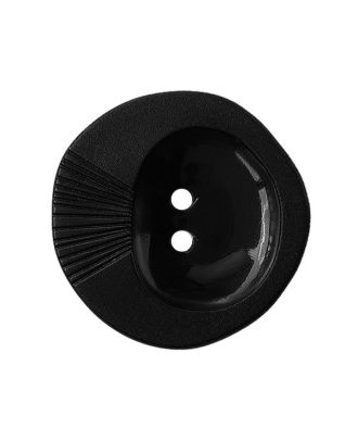 Polyamidknopf mit 2 Löchern - Größe:  23mm - Farbe: schwarz - ArtNr.: 341462