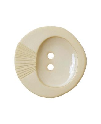 Polyamidknopf mit 2 Löchern - Größe:  23mm - Farbe: beige - ArtNr.: 344005