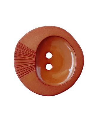 Polyamidknopf mit 2 Löchern - Größe:  18mm - Farbe: braun - ArtNr.: 314006