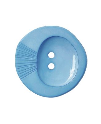 Polyamidknopf mit 2 Löchern - Größe:  18mm - Farbe: hellblau - ArtNr.: 314007
