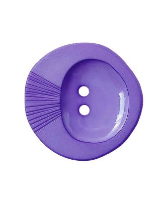 Polyamidknopf mit 2 Löchern - Größe:  23mm - Farbe: lila - ArtNr.: 344009