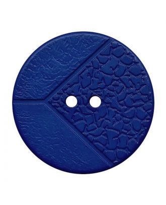Polyamidknopf mit 2 Löchern - Größe:  20mm - Farbe: dunkelblau - ArtNr.: 313027