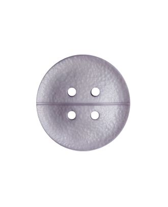 polyamide button round shape with matt,finely structured surface and 4 holes - Size: 25mm - Color: grau - Art.No.: 375000