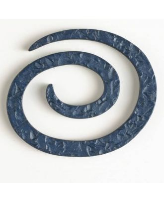 plastic spiral closure - Size: 50mm - Color: blue - Art.No. 450146