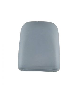 cord end - Size: 15mm - Color: grey - Art.No. 221863