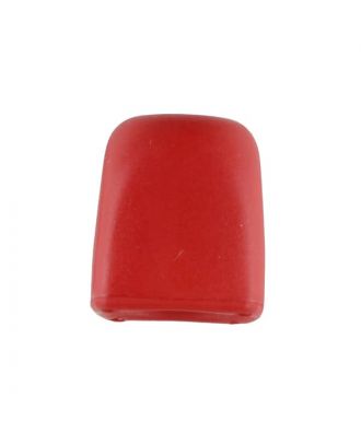 cord end - Size: 12mm - Color: red - Art.No. 211752