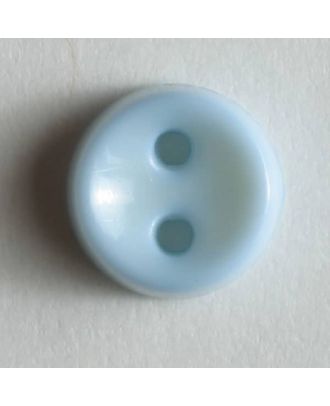 winziger Puppenknopf -  Größe: 7mm - Farbe: blau - Art.Nr. 150175