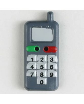 Phone button - Size: 28mm - Color: grey - Art.No. 360452