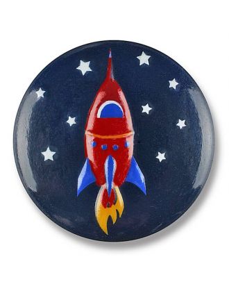 rocket with shank - Size: 18mm - Color: navy - Art.No. 281124