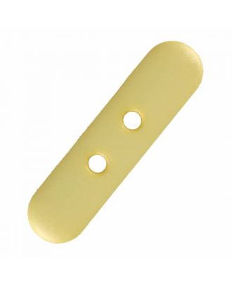 Zuckerstreusel Polyamid mit zwei Löchern - Größe: 20mm - Farbe: gelb - Art.Nr. 311076
