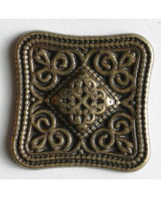 Full metal button - Size: 28mm - Color: antique brass - Art.No. 360313