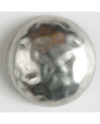 Metal button - Size: 25mm - Color: dull silver - Art.No. 350375