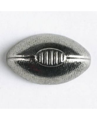 full metal button - Size: 20mm - Color: antique silver - Art.No. 300952