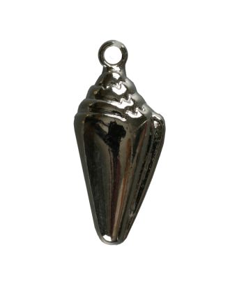 shell with shank - Size: 20mm - Color: silver - Art.No. 270341