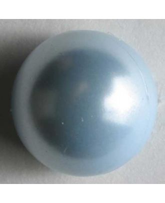 Kunststoffknopf Kugelform - Größe: 10mm - Farbe: blau - Art.Nr. 201180