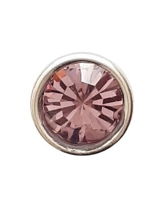 Rhinestonebutton with shank - Size: 10mm - Color: rose/pink - Art.No. 370841