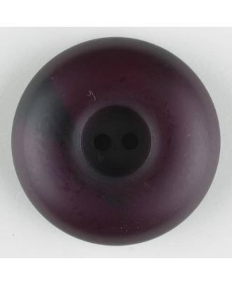 polyester button, round, 2 holes - Size: 25mm - Color: lilac - Art.-Nr.: 374705