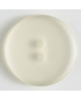 transparent polyester button - Size: 19mm - Color: transparent - Art.No. 281026