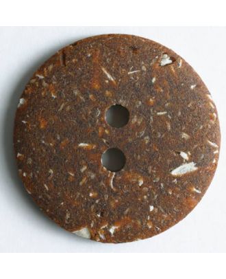Kokosnussknopf - Größe: 20mm - Farbe: braun - Art.Nr. 300296