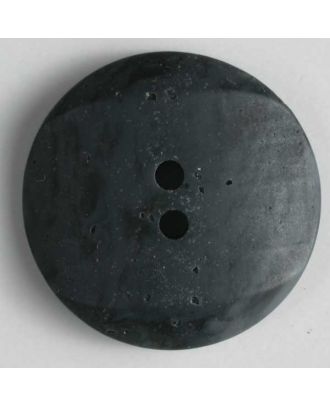 Kunststoffknopf Mondlandschaft - Größe: 23mm - Farbe: schwarz - Art.Nr. 340344