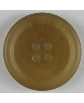 Kunststoffknopf schlicht, 4 Loch - Größe: 20mm - Farbe: beige - Art.Nr. 231482