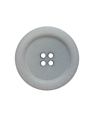 Polyesterknopf, rund, matte Oberfläche, 4 Löcher - Größe:  28mm - Farbe: blau - ArtNr.: 385101