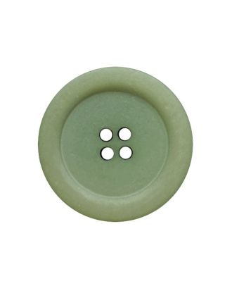 Polyesterknopf, rund, matte Oberfläche, 4 Löcher - Größe:  28mm - Farbe: grün - ArtNr.: 385104