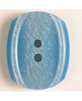 2-loch Kunststoffknopf wie angepudert  -  Größe: 34mm - Farbe: blau - Art.Nr. 400124