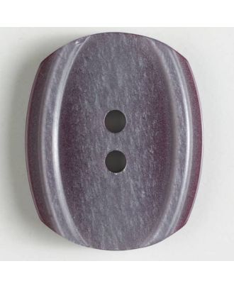 2-loch Kunststoffknopf wie angepudert  - Größe: 34mm - Farbe: lila - Art.Nr. 400125