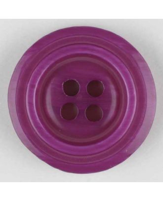 polyester buttons with 4 holes - Size: 25mm - Color: lilac - Art.No. 370680