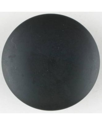 Polyesterknopf, von einem Wall durchzogen, rund, Öse - Größe: 28mm - Farbe: schwarz - Art.Nr. 380332