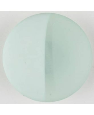 Polyesterknopf, von einem Wall durchzogen, rund, Öse - Größe: 18mm - Farbe: grün - Art.Nr. 315737