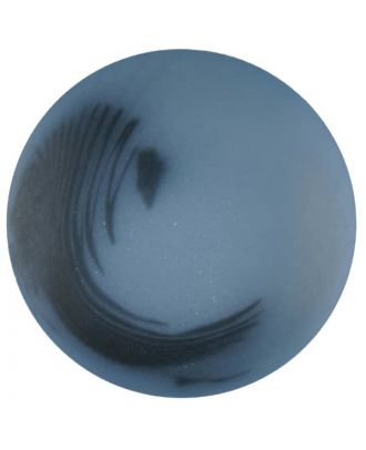 Polyesterknopf Marmoreffekt mit Öse - Größe: 30mm - Farbe: blau - Art.Nr. 387702