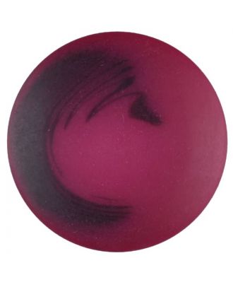 Polyesterknopf Marmoreffekt mit Öse - Größe: 20mm - Farbe: pink - Art.Nr. 337706