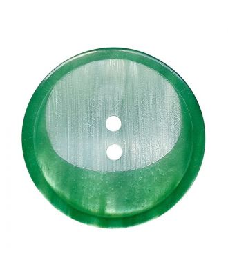 polyester button round shape with 2 holes - Size: 18mm - Color: grün - Art.No.: 312018