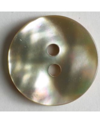 shell button - Size: 15mm - Color: beige - Art.No. 330610