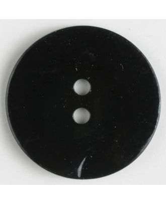 Echter Perlmuttknopf - Größe: 18mm - Farbe: schwarz - Art.-Nr.: 300901