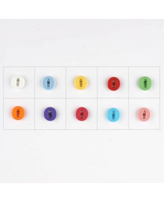 Zahl  0 , 10 Farben gemischt, pro Farbe 3 Stück - Größe: 11mm - Farbe: Mischung: rot,pink,orange,lila,blau,gelb,grün,weiß, hellblau,rosa - Art.-Nr.: 181359