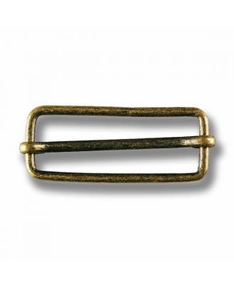 belt buckle - Size: 50mm - Color: antique brass - Art.No. 430091