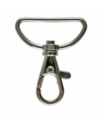 carabiner - Size: 30mm - Color: silver - Art.No. 430092