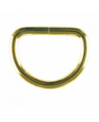 D-Ring - Größe: 20mm - Farbe: gold - Art.Nr. 261343