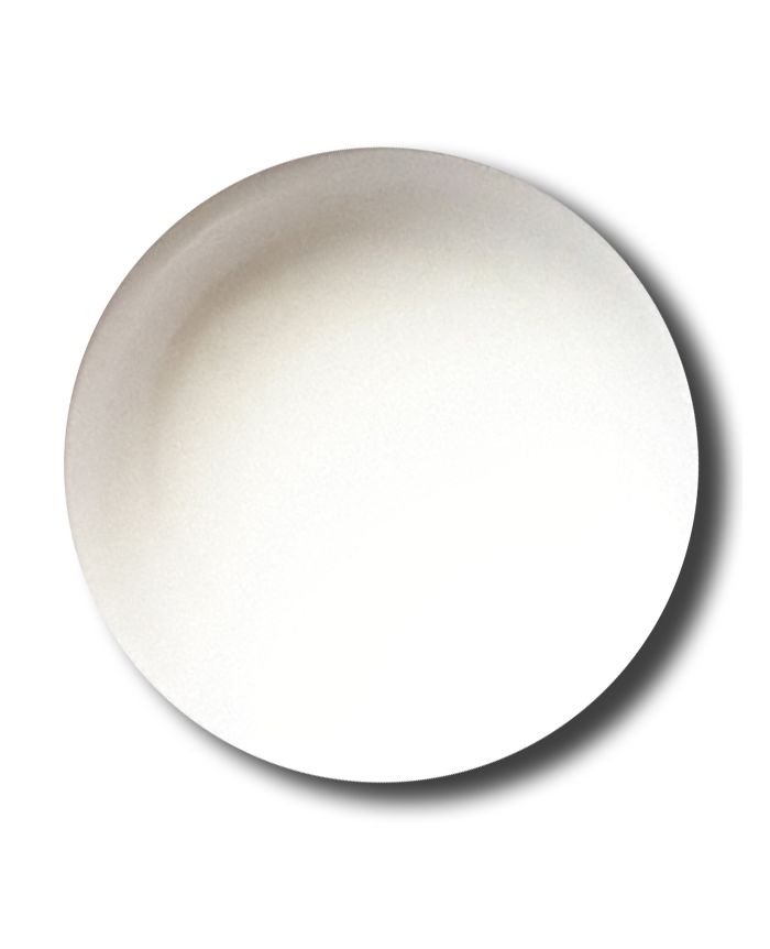 Halbkugel mit Öse - Größe: 18mm - Farbe: weiss - Art.-Nr.: 241256 Dill